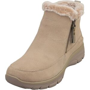 Skechers dam lättgående – cool dragkedja ankelstövel, Taupe mocka, 36 EU Skechers dam lättgående – cool dragkedja ankelstövel, Taupe mocka, 36 EU