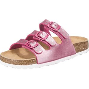 Lico BIOLINE STAR Flicka Tofflor, Rosa/silver, 35 EU Lico BIOLINE STAR Flicka Tofflor, Rosa/silver, 35 EU