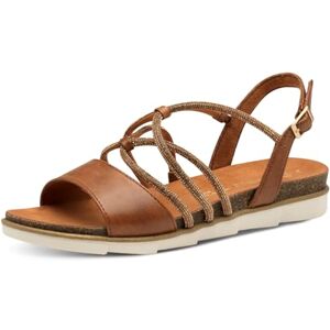 MARCO TOZZI Damer 2–28427-44 sandal, BRUN, 36 EU MARCO TOZZI Damer 2–28427-44 sandal, BRUN, 36 EU