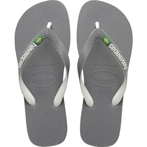 Havaianas unisex barn Brasil mix tåavskiljare, Stålgrå vit, 33/34 EU Havaianas unisex barn Brasil mix tåavskiljare, Stålgrå vit, 33/34 EU