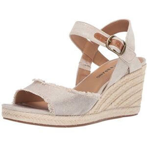 Lucky Brand Mindra espadrillesandaler med kil för damer, Naturplatta, 37 EU Lucky Brand Mindra espadrillesandaler med kil för damer, Naturplatta, 37 EU