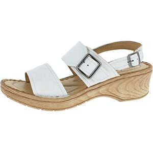 Andrea Conti damsandaletter, sandaler med klack, vit, 36 EU, Weiß, 36 EU Andrea Conti damsandaletter, sandaler med klack, vit, 36 EU, Weiß, 36 EU