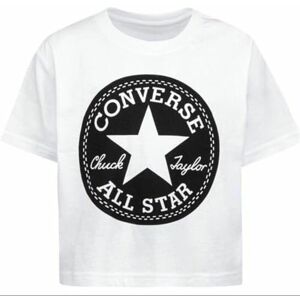 Converse Kortärmad T-shirt för barn vit Converse Kortärmad T-shirt för barn vit