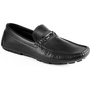 GUESS Herr Aarav Loafer i körstil, Svart 003, 44 EU GUESS Herr Aarav Loafer i körstil, Svart 003, 44 EU