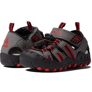 Kamik Pojkar krabba platta sandaler, Kolröd 25 EU Kamik Pojkar krabba platta sandaler, Kolröd 25 EU