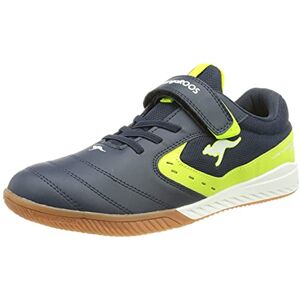 KangaROOS Unisex K5-Court Ev sneakers, Dk marinblå lime, 38 EU KangaROOS Unisex K5-Court Ev sneakers, Dk marinblå lime, 38 EU