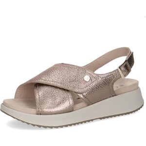 CAPRICE dam 9-28707-46 platta sandaler, taupe MET.Deer, 37 EU CAPRICE dam 9-28707-46 platta sandaler, taupe MET.Deer, 37 EU