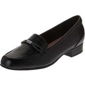 Clarks Women's Juliet Shine Loafer, Black Croc, 7 Clarks Women's Juliet Shine Loafer, Black Croc, 7