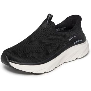Skechers kvinnors D'LUX Walker 3.0 Pure Flow sneakers, svart, 5.5 UK Skechers kvinnors D'LUX Walker 3.0 Pure Flow sneakers, svart, 5.5 UK