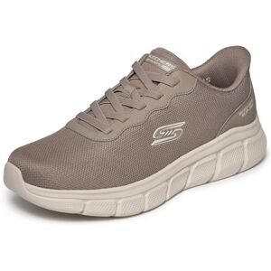 Skechers herr BOBS B Flex Glacial Edge sneakers, Dark Taupe Mesh, 8.5 UK Skechers herr BOBS B Flex Glacial Edge sneakers, Dark Taupe Mesh, 8.5 UK