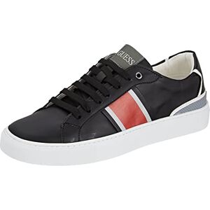 GUESS Todi Low Herr Sneaker, Svart röd, 41 EU GUESS Todi Low Herr Sneaker, Svart röd, 41 EU