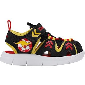 KangaROOS Unisex barn K-Mini Lind Ev Sandal, Jet svart citron krom, 30 EU KangaROOS Unisex barn K-Mini Lind Ev Sandal, Jet svart citron krom, 30 EU