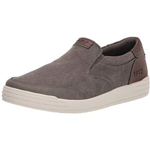 Nunn Bush Mäns Kore City promenad canvas Moc Toe slip-on sneaker, Grå Cement 39.5 EU Nunn Bush Mäns Kore City promenad canvas Moc Toe slip-on sneaker, Grå Cement 39.5 EU