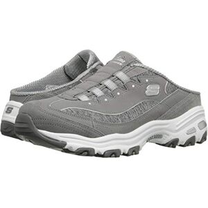 Skechers 11958/Wht D'Lites-Scene Setter White, dammode sneakers, Grå och vit, 36.5 EU Skechers 11958/Wht D'Lites-Scene Setter White, dammode sneakers, Grå och vit, 36.5 EU