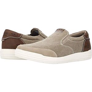 Nunn Bush Mäns Kore City promenad canvas Moc Toe slip-on sneaker, STEN, 41 EU Nunn Bush Mäns Kore City promenad canvas Moc Toe slip-on sneaker, STEN, 41 EU