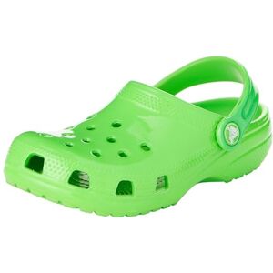 Crocs Unisex barn klassisk träsko K, Neon Highlighter Green Slime, 28/29 EU Crocs Unisex barn klassisk träsko K, Neon Highlighter Green Slime, 28/29 EU