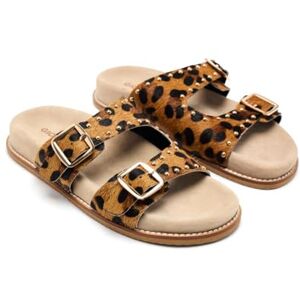 GIOSEPPO GUENTHER, platta damsandaler, leopard, 37 EU, Leopard, 37 EU GIOSEPPO GUENTHER, platta damsandaler, leopard, 37 EU, Leopard, 37 EU