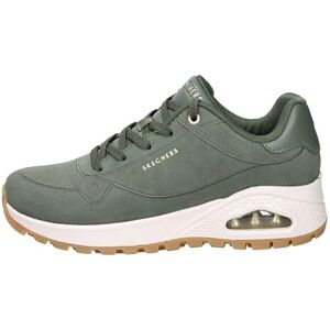 Skechers Uno Rugged Chillproof Sneaker för kvinnor, Olivmocka duraleather broderi-trim, 37 EU Skechers Uno Rugged Chillproof Sneaker för kvinnor, Olivmocka duraleather broderi-trim, 37 EU