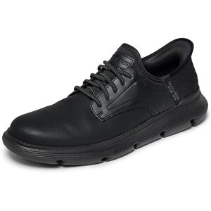 Skechers Men's Garza-Gervin Slip-in Moccasin, Black, 10.5 Wide Skechers Men's Garza-Gervin Slip-in Moccasin, Black, 10.5 Wide
