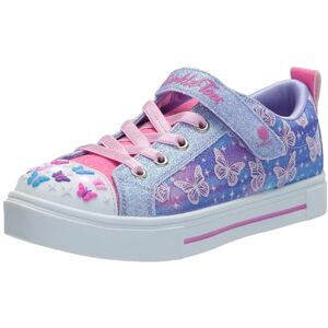 Skechers flickor blinka gnistor ombre fladdrande sneaker, lavendel, 4 UK Child Skechers flickor blinka gnistor ombre fladdrande sneaker, lavendel, 4 UK Child