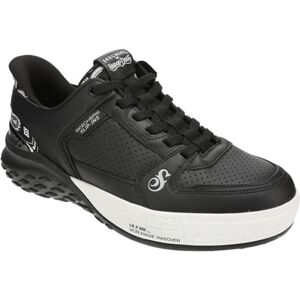 Skechers Herr Snoop Sizzle Toke Slip-ins Sneaker, Svart läder, 41.5 EU Skechers Herr Snoop Sizzle Toke Slip-ins Sneaker, Svart läder, 41.5 EU