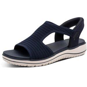 Jana dam kil/platat sand kilsandaler, marinblå, 37 EU Jana dam kil/platat sand kilsandaler, marinblå, 37 EU