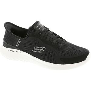 Skechers Herr handsfree Slip-ins Bounder 2.0 EMERGED Sneaker, Svart nät syntetisk, 39 EU Skechers Herr handsfree Slip-ins Bounder 2.0 EMERGED Sneaker, Svart nät syntetisk, 39 EU