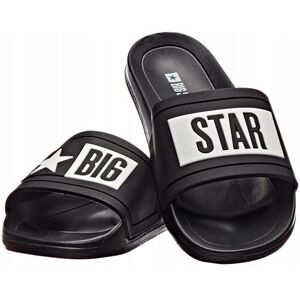 Big Star Rubber Beach Slippers W Dd274a266 Black, Flip-Flops Kvinna, Svart, 37 EU Big Star Rubber Beach Slippers W Dd274a266 Black, Flip-Flops Kvinna, Svart, 37 EU
