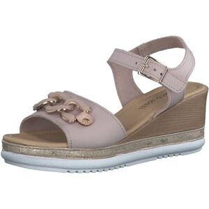 MARCO TOZZI dam, läder, 2–28005-42 sandal med klack, Rose nubuck, 41 EU MARCO TOZZI dam, läder, 2–28005-42 sandal med klack, Rose nubuck, 41 EU
