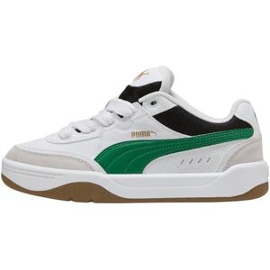 PUMA Unisex Kid's Park Lifestyle Sk8 Jr Sneaker, White Archive Green Gold, 36 EU PUMA Unisex Kid's Park Lifestyle Sk8 Jr Sneaker, White Archive Green Gold, 36 EU