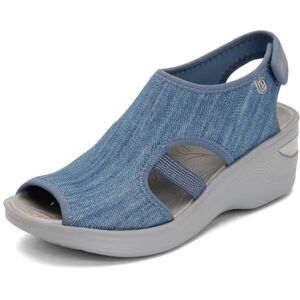 LifeStride BZees Drömsandal för kvinnor, denim 42 EU LifeStride BZees Drömsandal för kvinnor, denim 42 EU