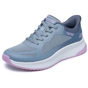 Skechers BOBS Squad 4 Staple Look sneakers, grå, 7 UK Skechers BOBS Squad 4 Staple Look sneakers, grå, 7 UK
