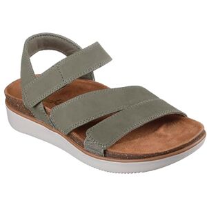 Skechers Upphöjda, bekväma damsandaler, grön, 36 EU Skechers Upphöjda, bekväma damsandaler, grön, 36 EU