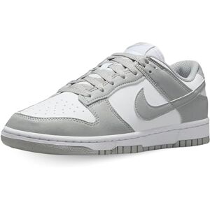 NIKE Dunk Low, Sneaker Dam, 38.5 EU, White Lt Smoke Grey, 38.5 EU NIKE Dunk Low, Sneaker Dam, 38.5 EU, White Lt Smoke Grey, 38.5 EU