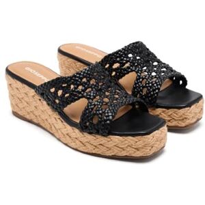 GIOSEPPO BRIMFIELD, Kilsandaler för kvinnor, svart, 38 EU, Svart noir noir, 38 EU GIOSEPPO BRIMFIELD, Kilsandaler för kvinnor, svart, 38 EU, Svart noir noir, 38 EU