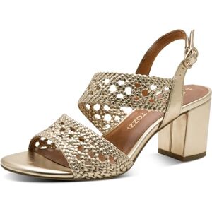 MARCO TOZZI dam 2–28301-46 sandaler, guld, 38 EU MARCO TOZZI dam 2–28301-46 sandaler, guld, 38 EU