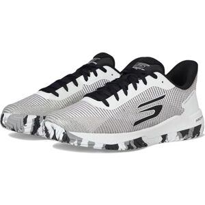 Skechers herr Viper Court Pro 2.0Sneaker, Vit syntetisk textil svart trim, 44 EU Skechers herr Viper Court Pro 2.0Sneaker, Vit syntetisk textil svart trim, 44 EU
