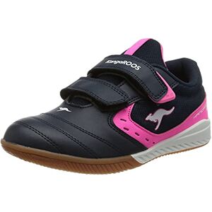 KangaROOS K5-Court V sneakers för flickor, Dk marinblå neonrosa 25 EU KangaROOS K5-Court V sneakers för flickor, Dk marinblå neonrosa 25 EU