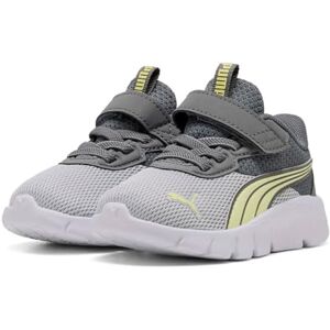 PUMA Unisex Baby Flexfocus Modern Ac+ Inf Sneaker, Cool mörkgrå färsk gul vit, 20 EU PUMA Unisex Baby Flexfocus Modern Ac+ Inf Sneaker, Cool mörkgrå färsk gul vit, 20 EU