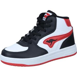KangaROOS Unisex K-cp Deck Mid Rv sneakers, Jet Black Fiery Red, 36 EU KangaROOS Unisex K-cp Deck Mid Rv sneakers, Jet Black Fiery Red, 36 EU