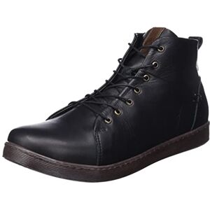 Andrea Conti Damsneakers, svart/mocka, 36 EU Andrea Conti Damsneakers, svart/mocka, 36 EU