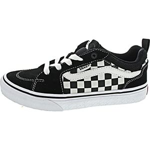 Vans Pojkar Filmore mocka/kanvas sneakers, Checkerboard svart vit, 36 EU Vans Pojkar Filmore mocka/kanvas sneakers, Checkerboard svart vit, 36 EU