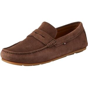 Tommy Hilfiger Män Loafers Casual Läder Driver, Brun kakao, 40 EU Tommy Hilfiger Män Loafers Casual Läder Driver, Brun kakao, 40 EU