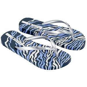 Ipanema Animal-tryck III FEM, Blå silver, 35/36 EU Ipanema Animal-tryck III FEM, Blå silver, 35/36 EU