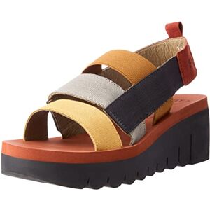 Fly London Dam Yere847fly kil sandal, Multi tegel, 5 UK Fly London Dam Yere847fly kil sandal, Multi tegel, 5 UK