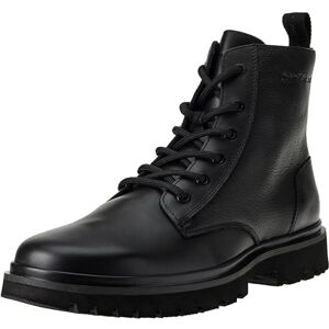 Calvin Jeans Eva Boot Mid Laceup LTH i Fad Western för män, Trippel svart, 43.5 EU Calvin Jeans Eva Boot Mid Laceup LTH i Fad Western för män, Trippel svart, 43.5 EU