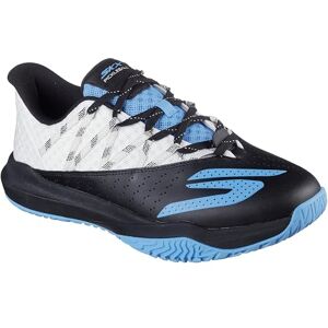 Skechers herr Viper Court Rally sneakers, Vitt läder/svart läder/blått nät, 8.5 UK, Vitt läder svart läder blått nät, 42.5 EU Skechers herr Viper Court Rally sneakers, Vitt läder/svart läder/blått nät, 8.5 UK, Vitt läder svart läder blått nät, 42.5 EU