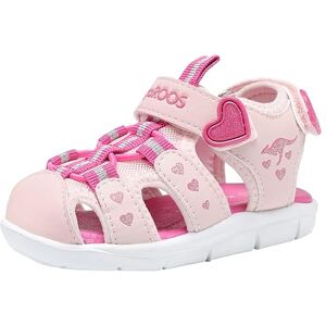 KangaROOS Unisex barn, K-minisandal, Frost Pink Daisy Rosa, 25 EU KangaROOS Unisex barn, K-minisandal, Frost Pink Daisy Rosa, 25 EU