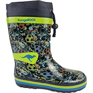 KangaROOS Herr K -Summerregn gummistövlar, dk Navy/Soccer, 35 EU, Dk Navy Soccer, 35 EU KangaROOS Herr K -Summerregn gummistövlar, dk Navy/Soccer, 35 EU, Dk Navy Soccer, 35 EU