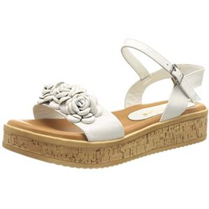 Andrea Conti damer 1987803 sandal, Vit, 41 EU Andrea Conti damer 1987803 sandal, Vit, 41 EU